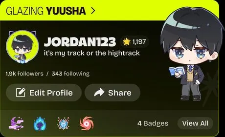 Profile feature preview