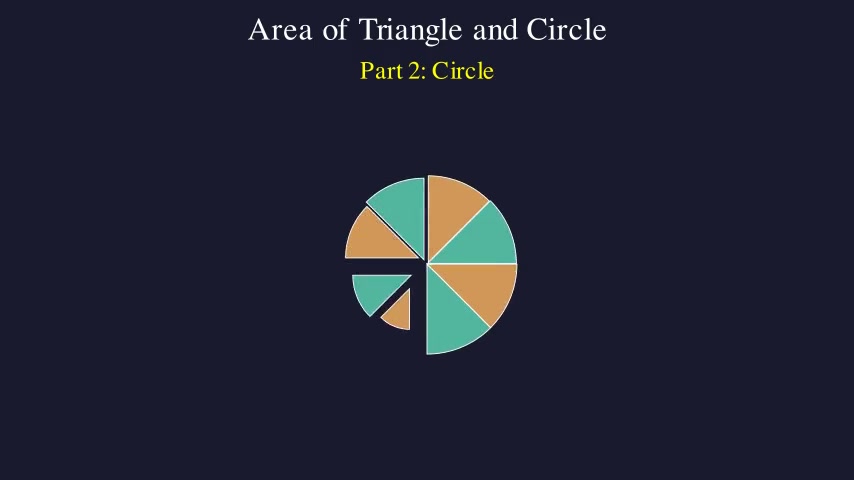 Area of Triangle and Circle