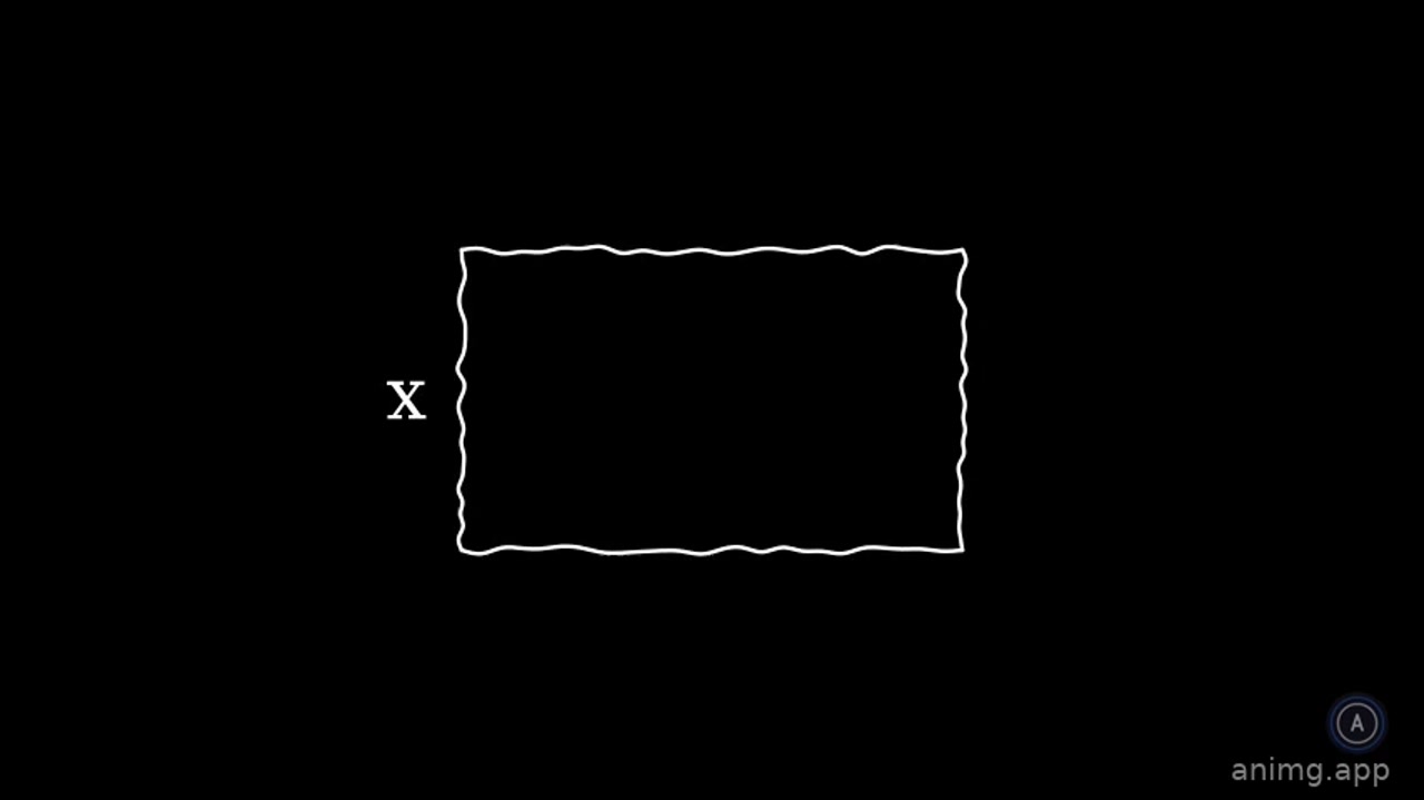 Hand drawn rectangle with variable width