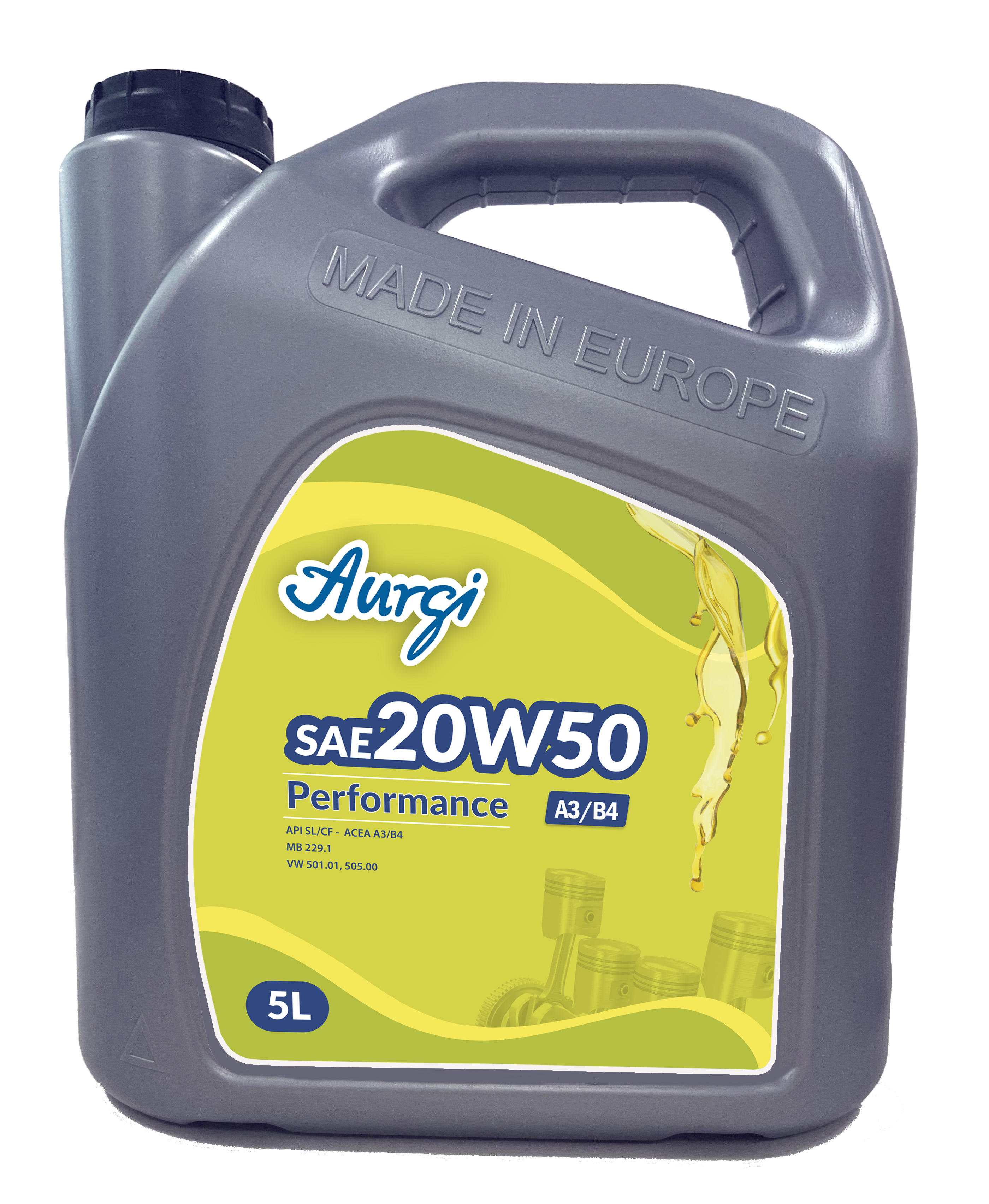 Aceite Aurgi 5 W40 Diésel/Gasolina 1 L