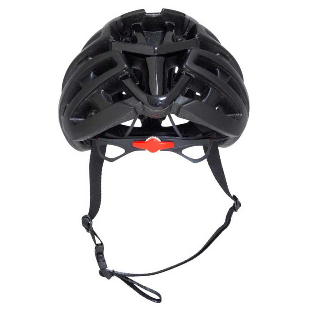 casco bici hebo core gris-naranja