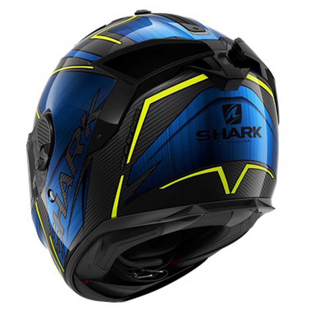 Casco Integral Para Moto Shark Spartan Gt Carbon Skin Negro