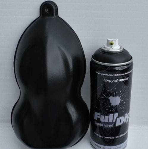 Vinilo líquido negro metalizado Full Dip® spray 400ml - TiendaFullDip