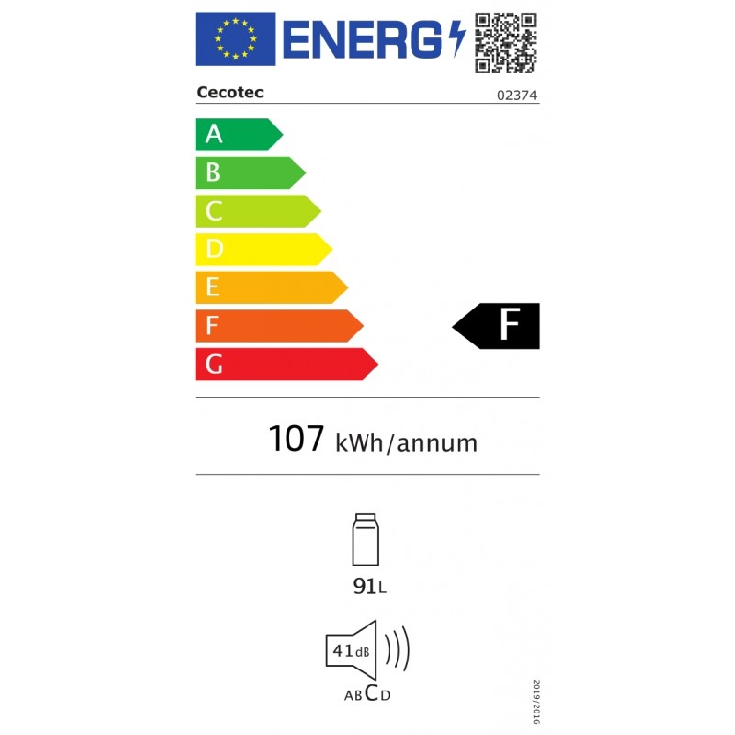 Cecotec Frigorífico Mini Bolero Cool Market Tt 90 Black. 90 Litros, Puerta  Reversible, Control De Temperatura Regulable