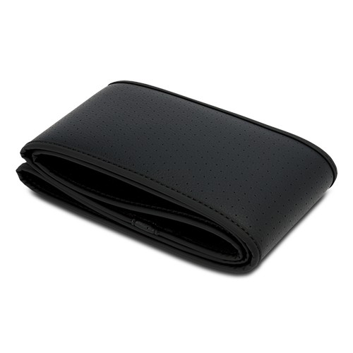 Funda Volante De Coche Negra Cosida Bccorona