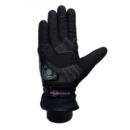 Guantes de moto para Mujer Amy On board. Guantes Invierno Impermeables