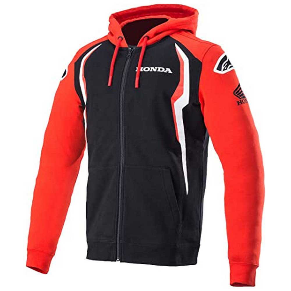 Hoodie Sudadera Moto Sudadera De Moto Honda Hoodie Rojo M Hombre