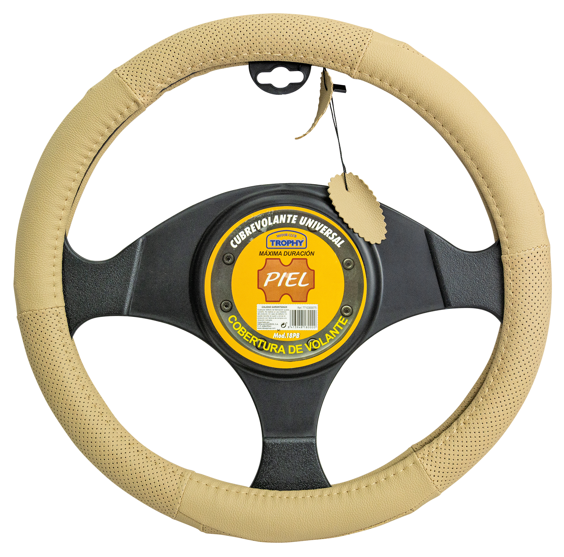 Funda Volante Coche Microfibra Cuero, Funda Volante Coche Universal  Antideslizante, Tarea Pesada Funda Volante Transpirable Durable 37-38cm /  15 (Beige) : : Coche y moto