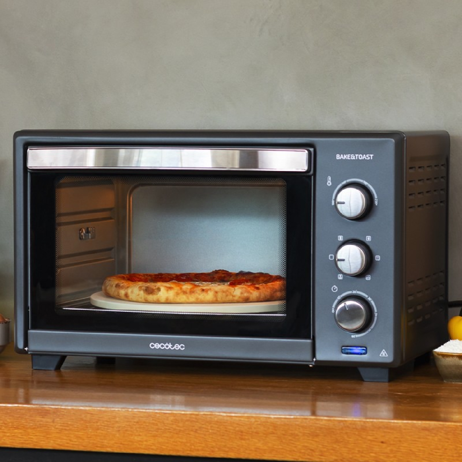 Horno de Sobremesa Cecotec Bake'n Toast 570 4Pizza 