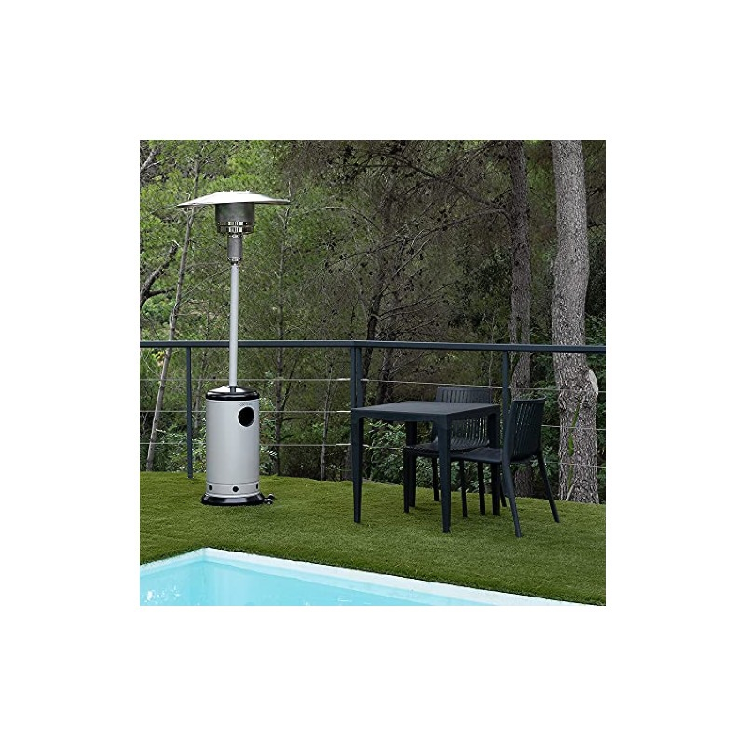 Cecotec Calefactor De Exterior Ready Warm 8800 Outdoor Microclimate. 14000  W, Bombonas Gas Butano O Propano