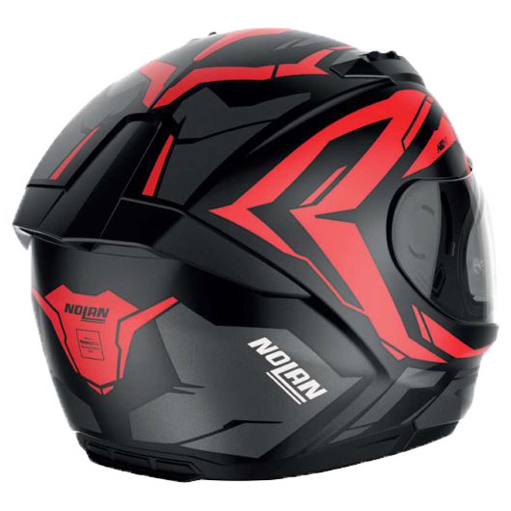 Casco moto rojo y negro new arrivals