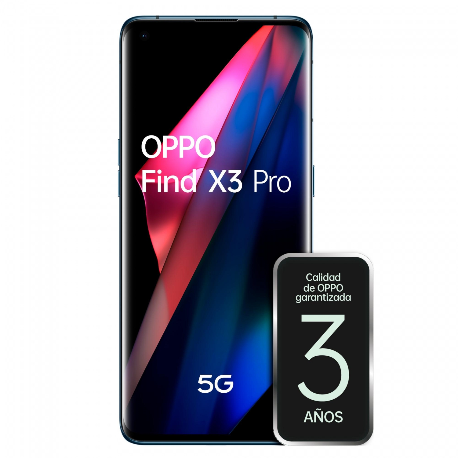Móvil Oppo Find X3 Pro 5 G, 12 Gb De Ram + 256 Gb Azul