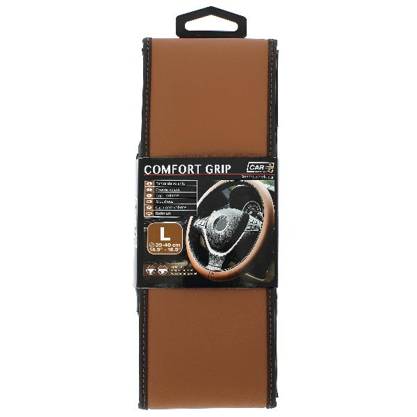 Funda Para Volante Universal Tamaño Extremo 36 Cm Y 40 Cm Cubre Volante  Polipiel Molcarauto