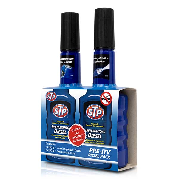 STP Kit Pre ITV Limpia Inyectores Diesel Antihumos Diesel. Smart Store