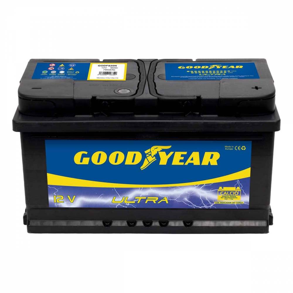 Bateria De Coche Ultra 12v 75ah 680a Goodyear