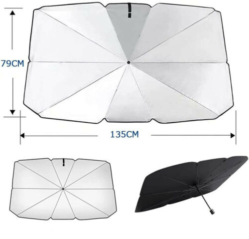 Cubierta de verano para cochecito de verano, parasol para ajuste universal,  cubierta de sol y lluvia, paraguas anti-UV, parasol para carro, asiento de