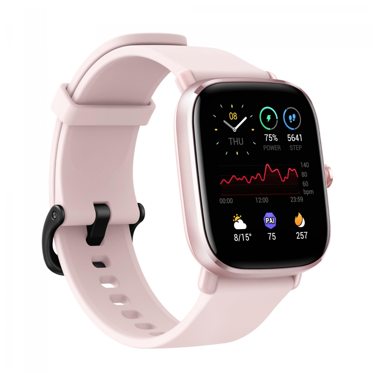 Smartwatch Amazfit GTS, Amoled, Bluetooth, Rosa