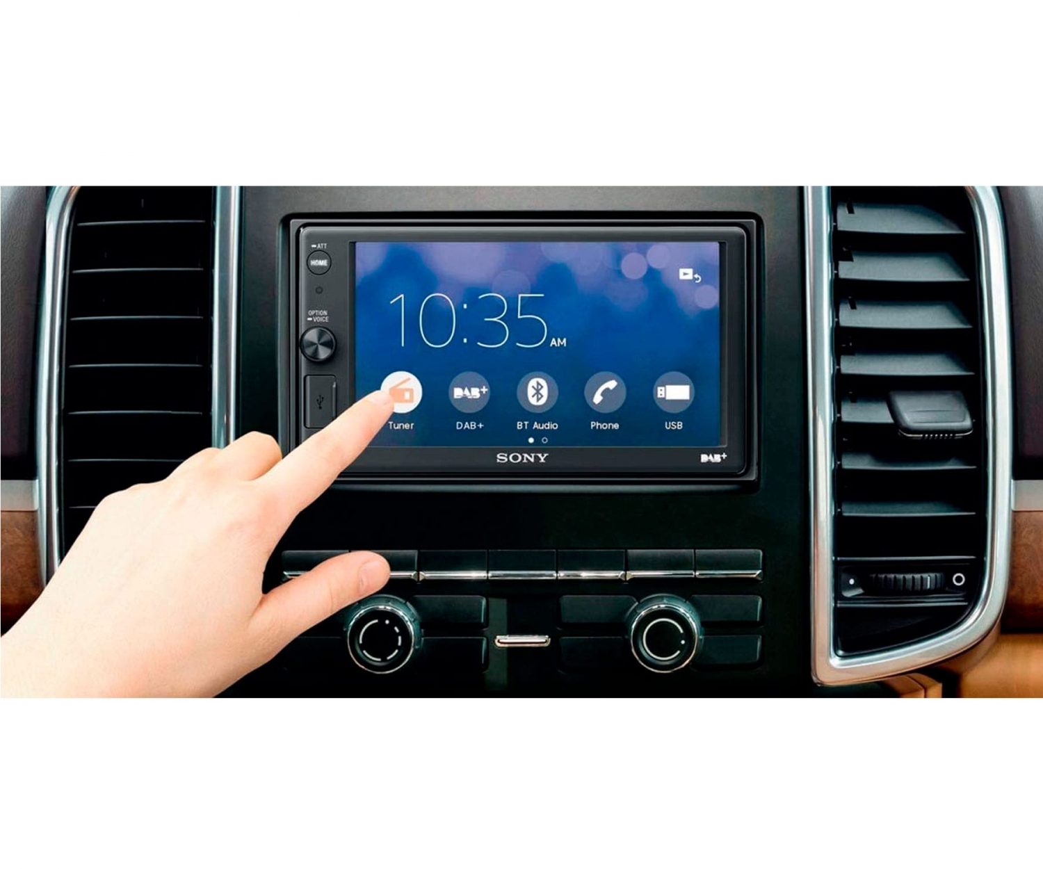 Sony Xav1500 Receptor Multimedia, Pantalla De 6.2'', Coche, Bluetooth,  Weblink