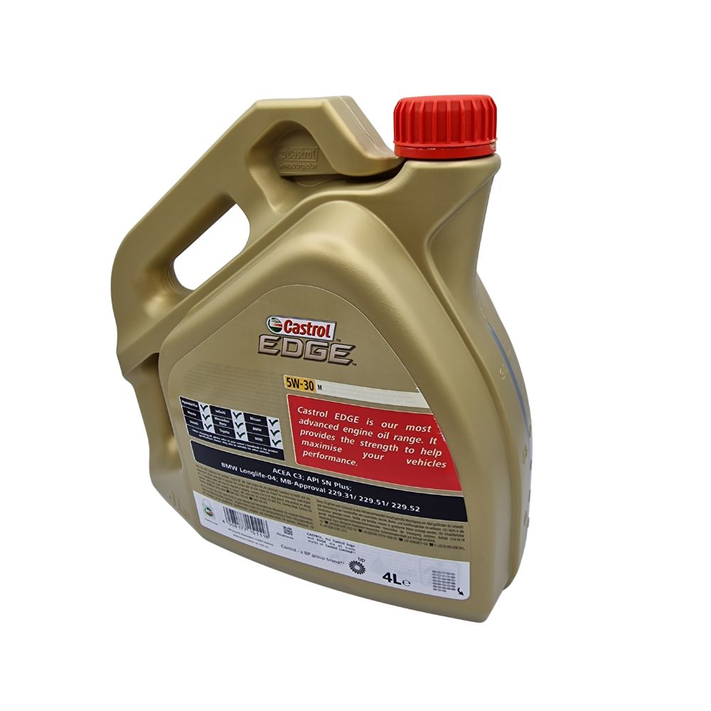 Aceite Castrol Edge M 5 W30 4 L