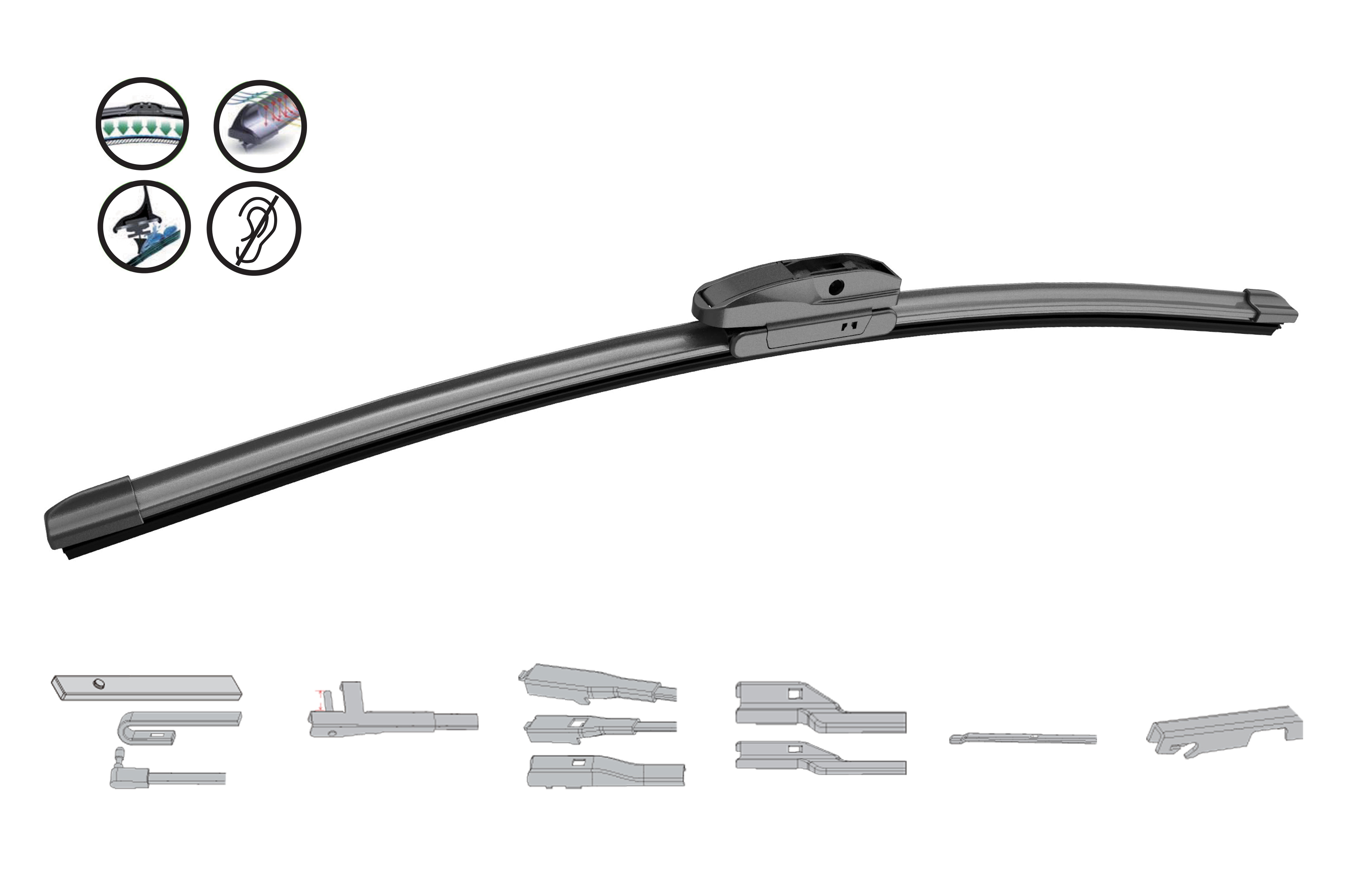 Escobillas limpiaparabrisas Aerotwin J.E.T. Blade de Bosch