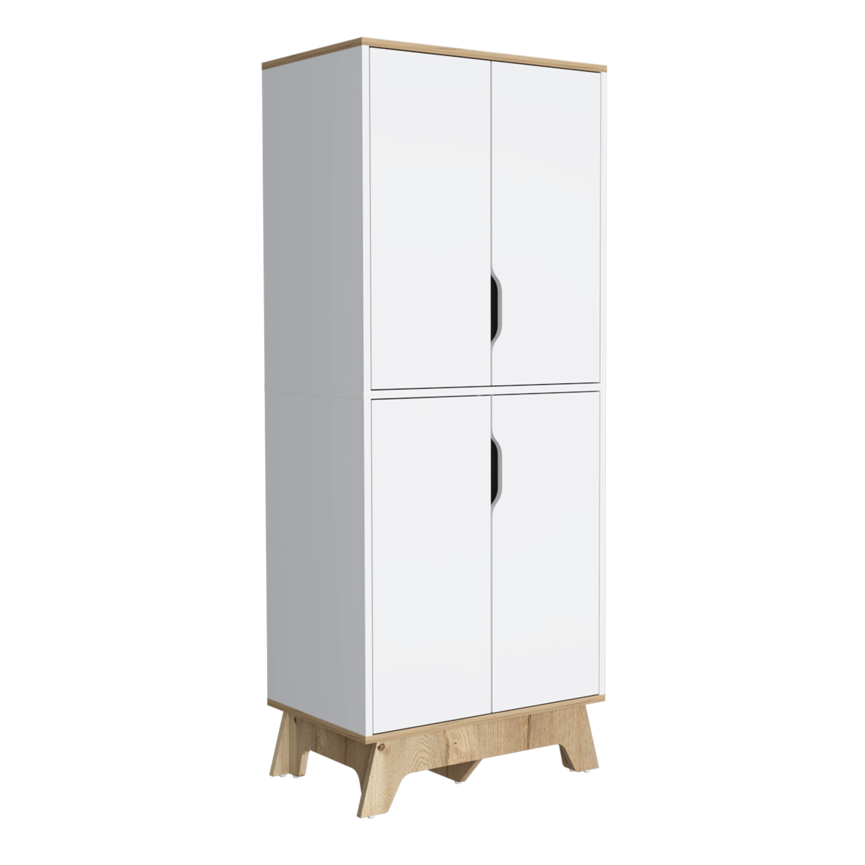 Mueble Auxiliar Cocina Alto Z60 2 Puertas 150.5 Cm A X 60 Cm An X 40 Cm