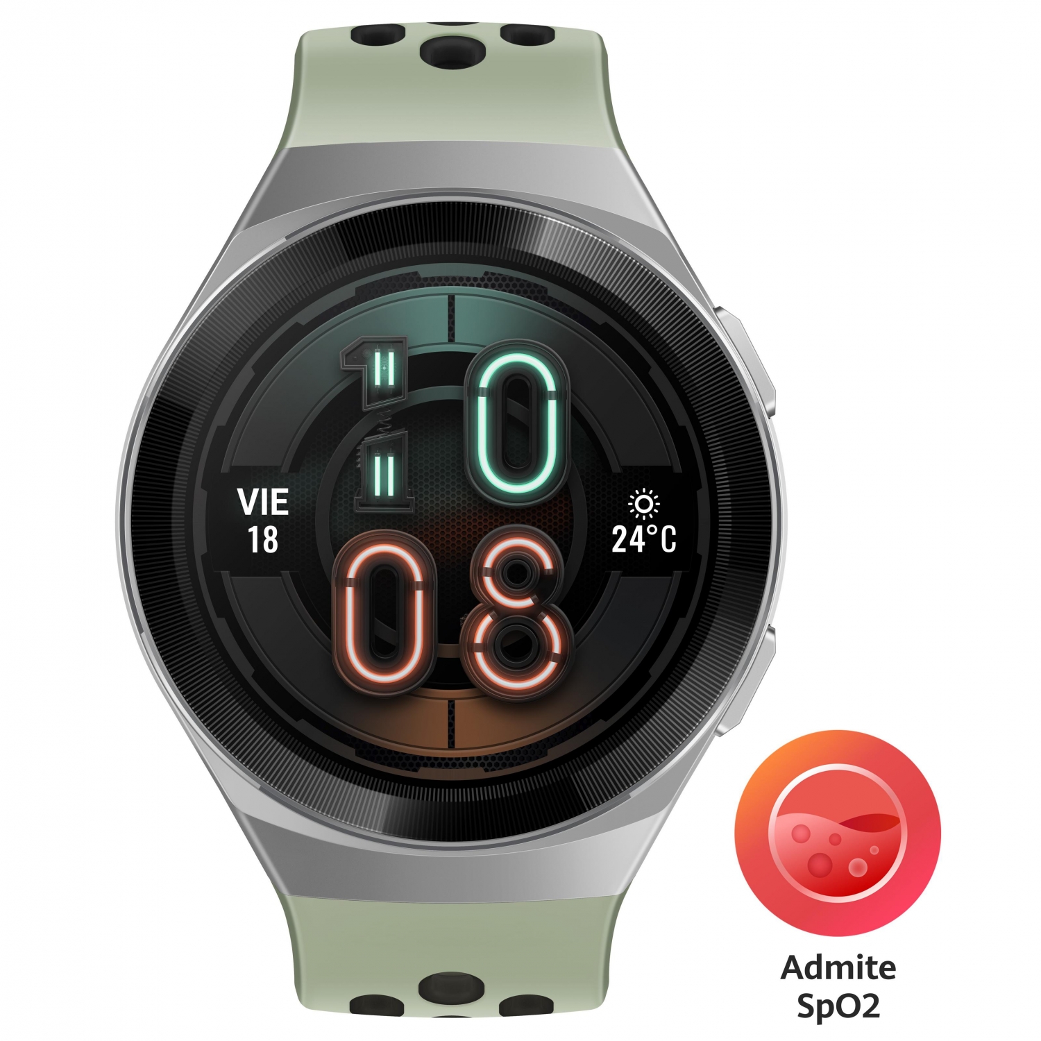 Reloj Huawei Watch Gt 2e (46mm), Color Verde Menta (Mint Green