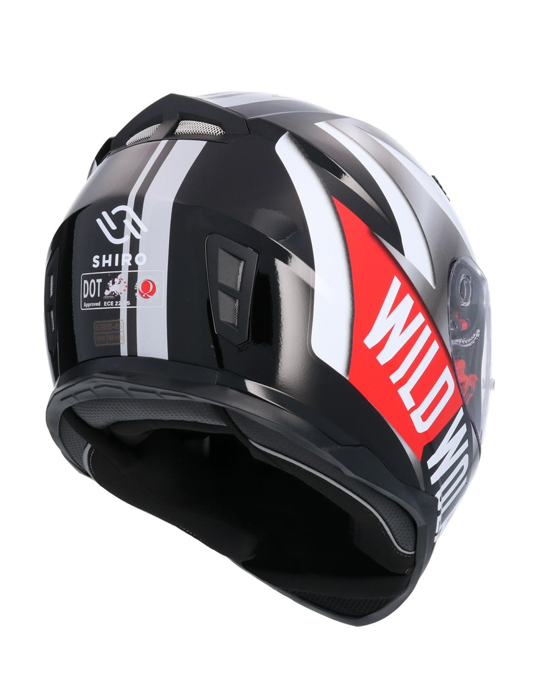 Casco De Moto Integral Ece Homologado Wildwolf Sh881 Edicion