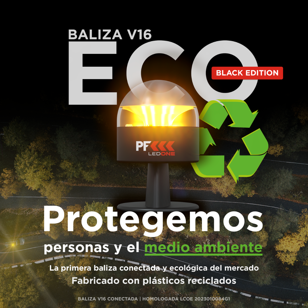 Pf Led One V16 Conectada Eco Black