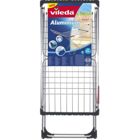 Vileda Premium 2in1 Tendedero Mesa de Acero y Aluminio, Color Blanco,  Dimensiones abiertas (LxPxA): 180 x 57 x 91 cm : : Hogar y cocina