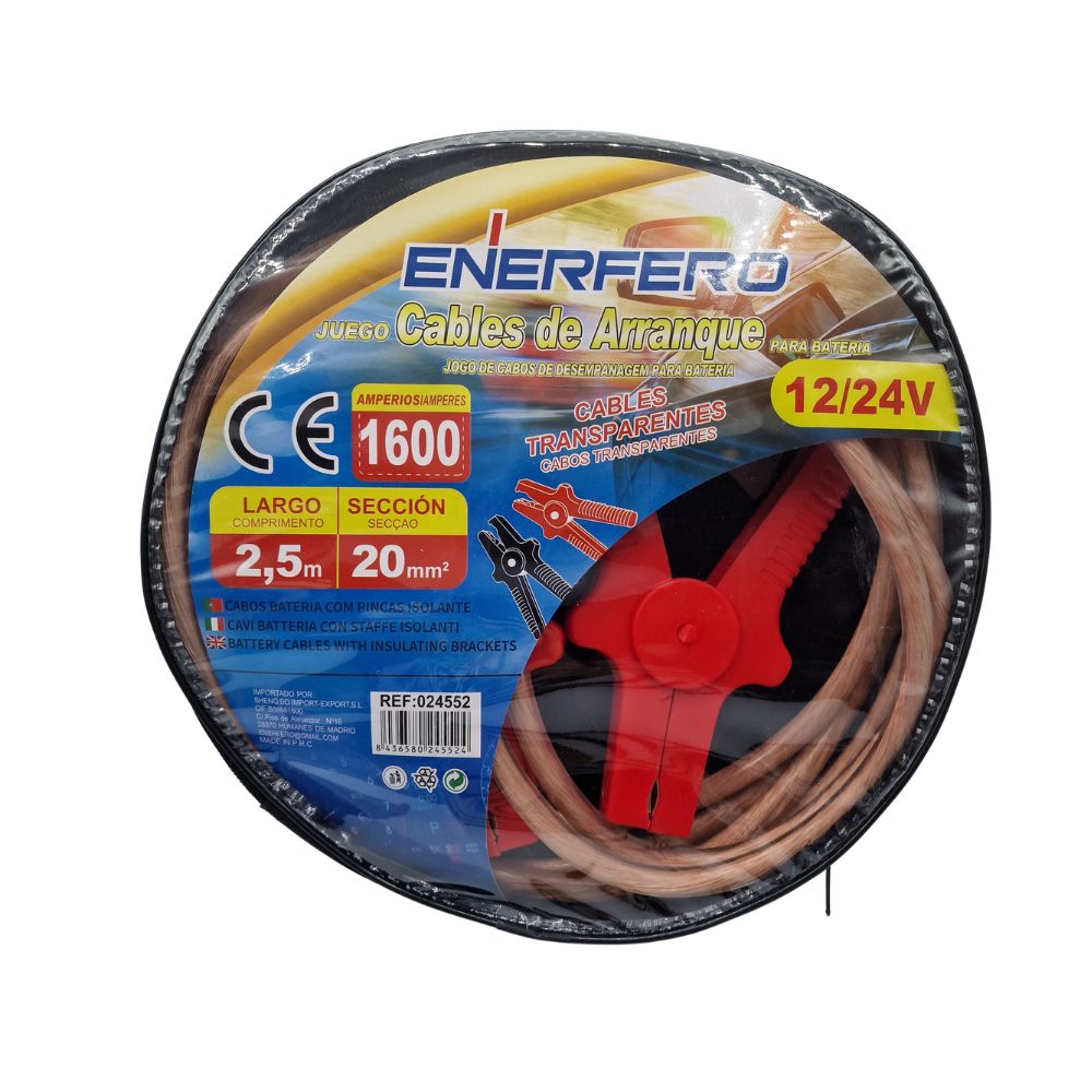 Cables De Arranque De Coche 1600 Amp Enr