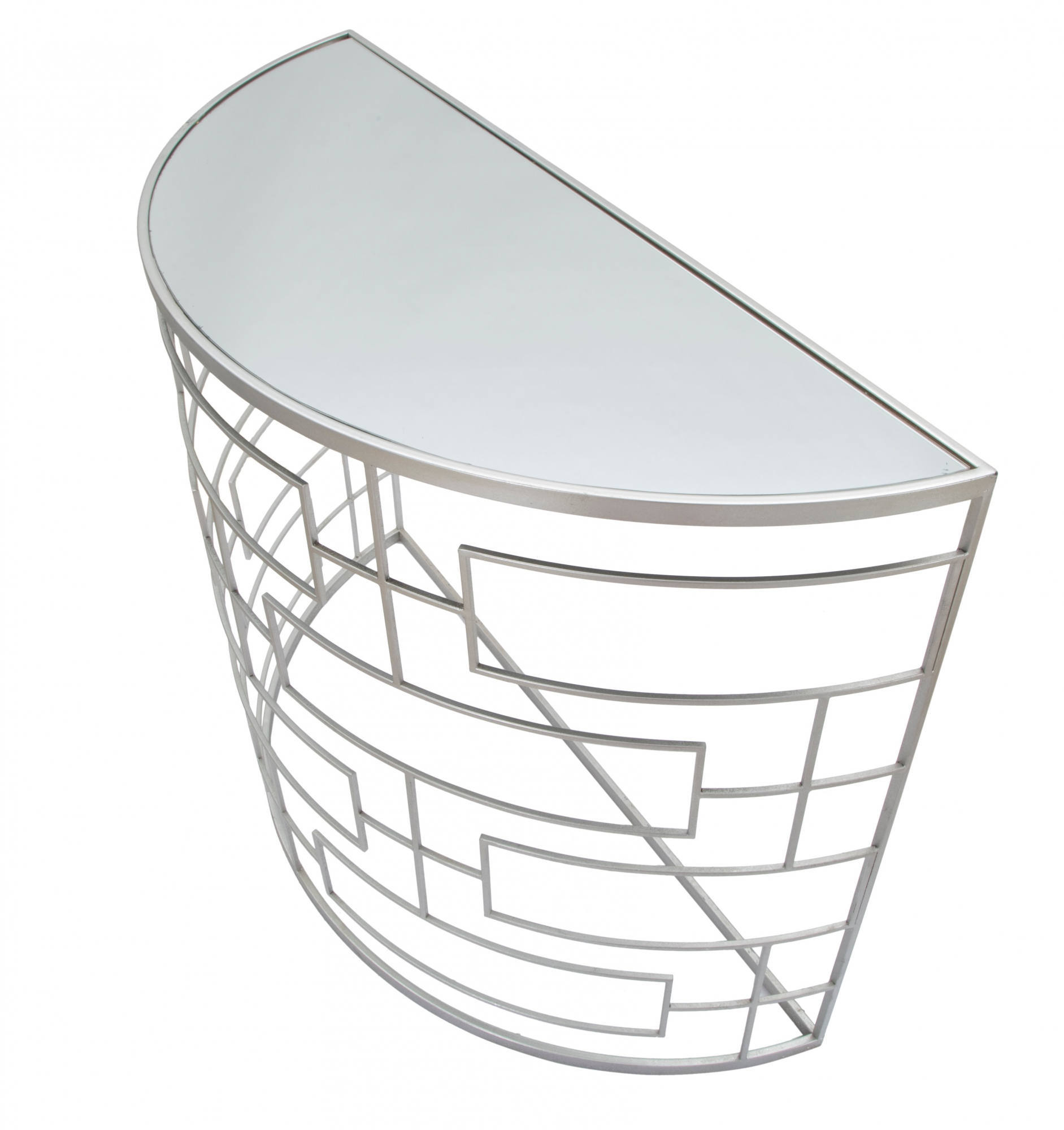 Consola Clásica En Blanca Y Tapa Madera Fabricada En Alcanfor DM