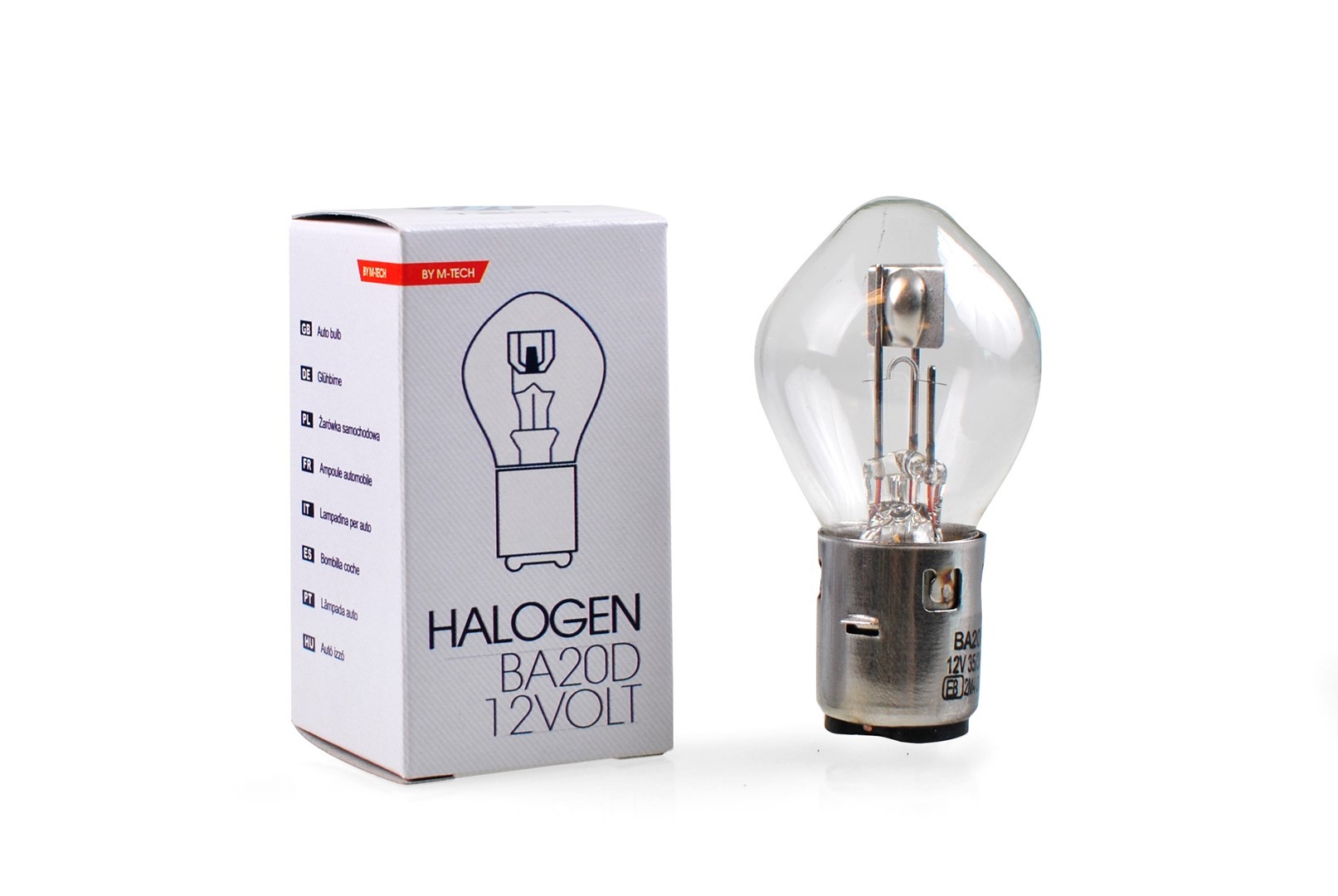 Osram - Ampoule S2 Halogène - 12V 35/35W Ba20d - Blister 1 ampoule