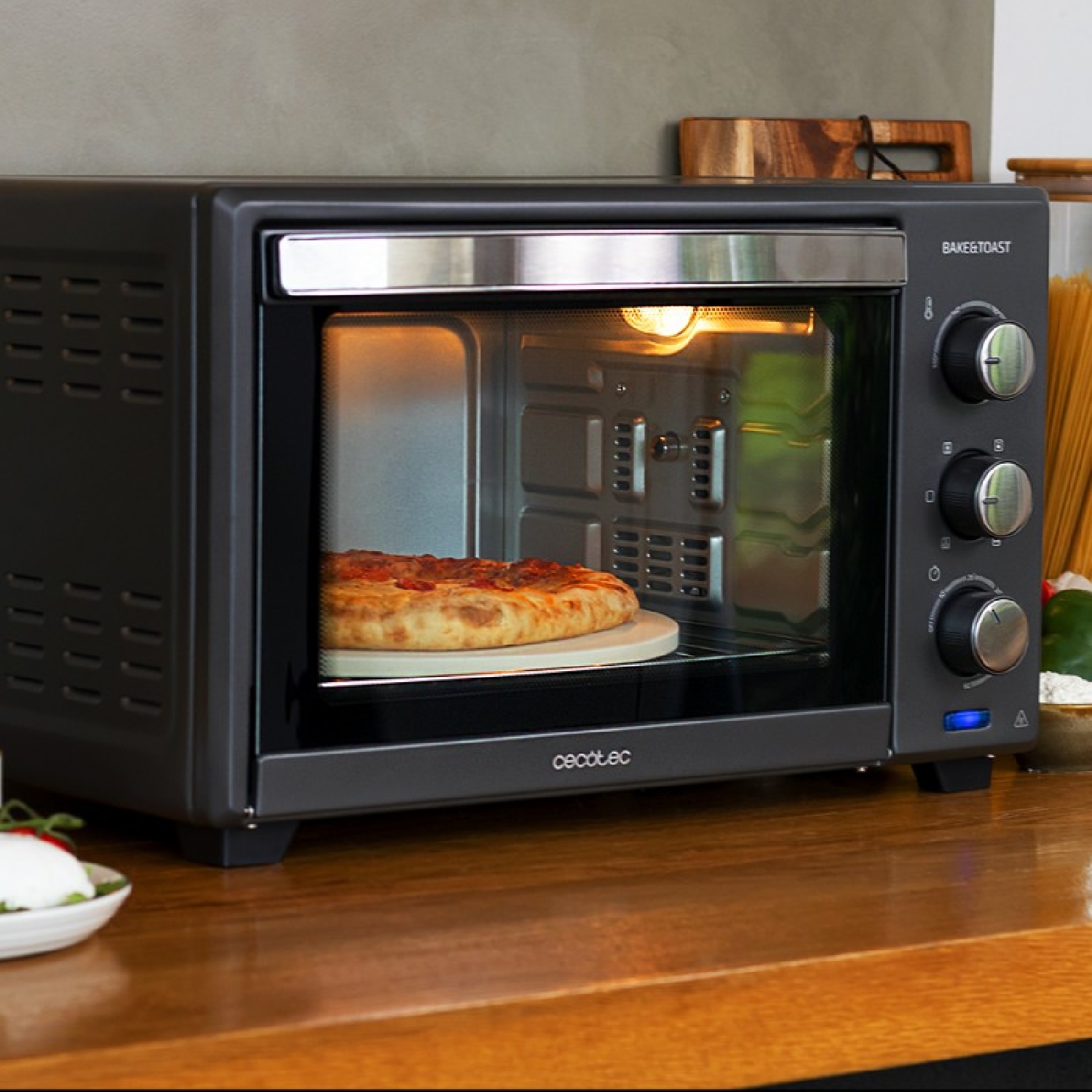 Horno de Sobremesa Cecotec Bake'n Toast 570 4Pizza 