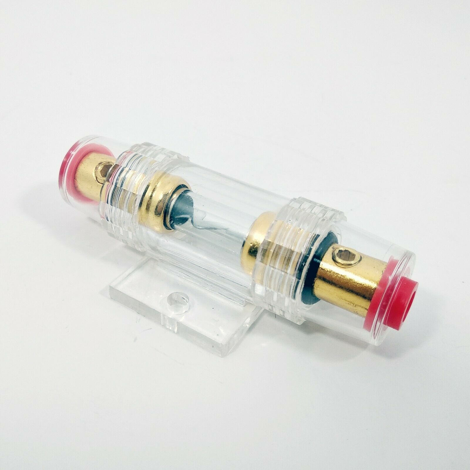 Kit Amplificador De Audio Coche Cables 4ga Rca Portafusibles Subwoofer