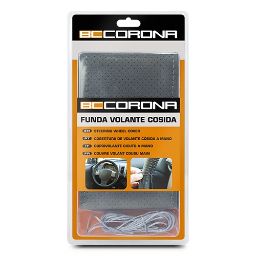 Funda Volante De Coche Beige Cosida Bccorona