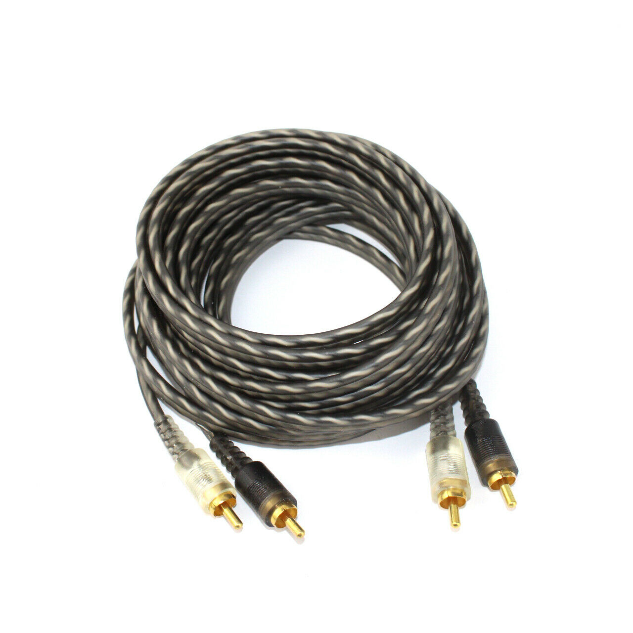 Kit Amplificador De Audio Coche Cables 4ga Rca Portafusibles Subwoofer