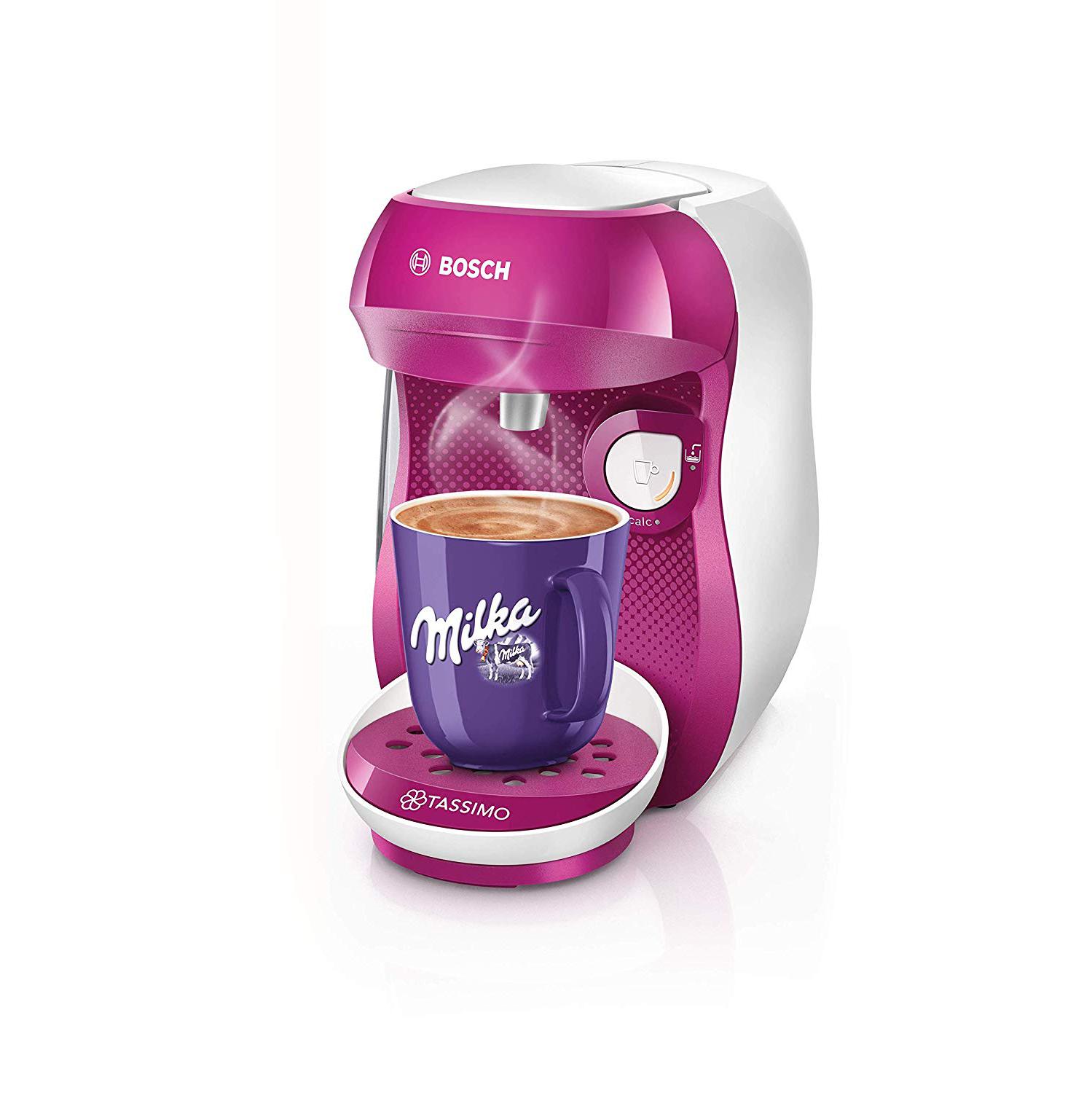 Cafetera Monodosis Tassimo Happy Rosa TAS1001