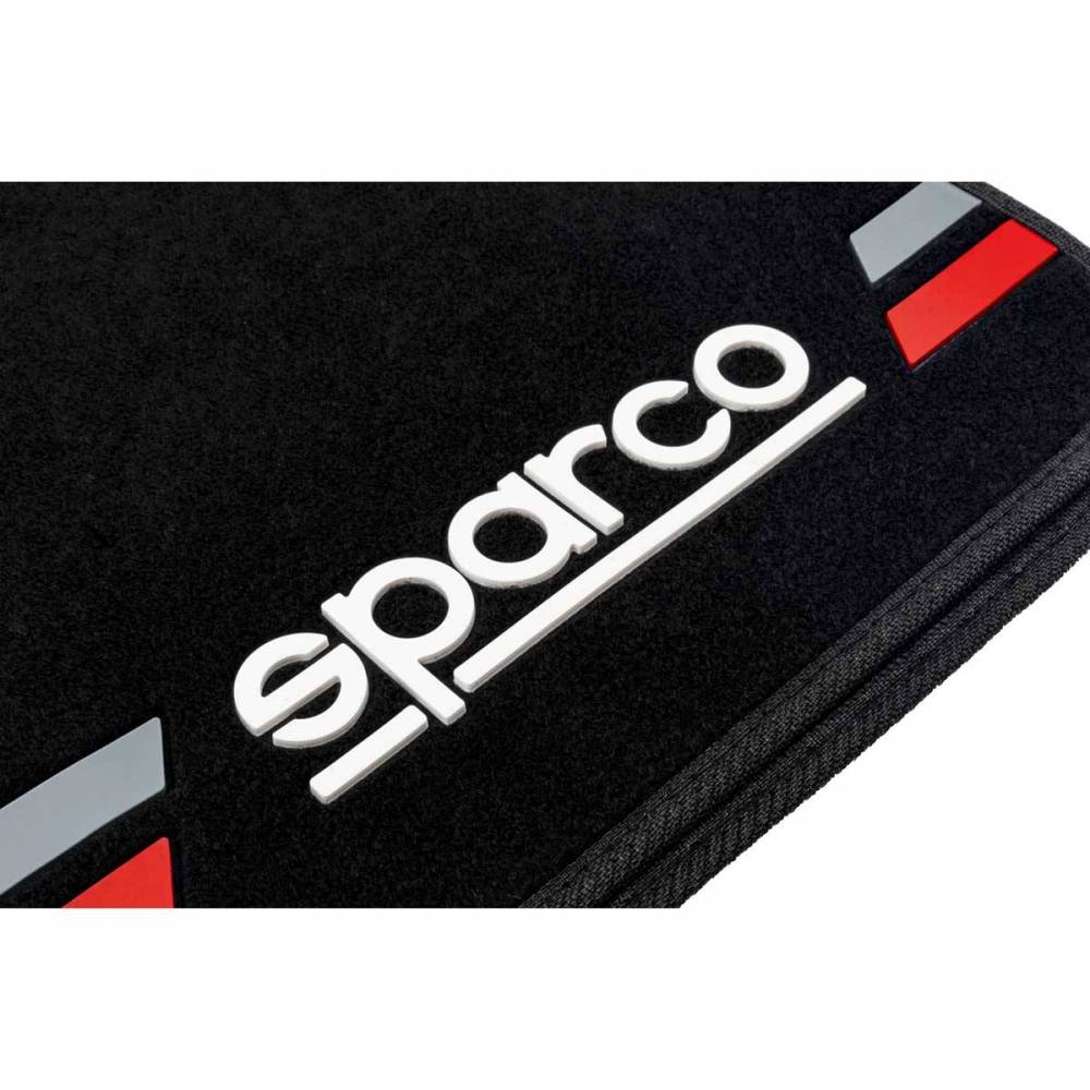 Alfombras de moqueta Sparco para coche con el logo azul — SPARCO PURAVIDA  SPORTWEAR