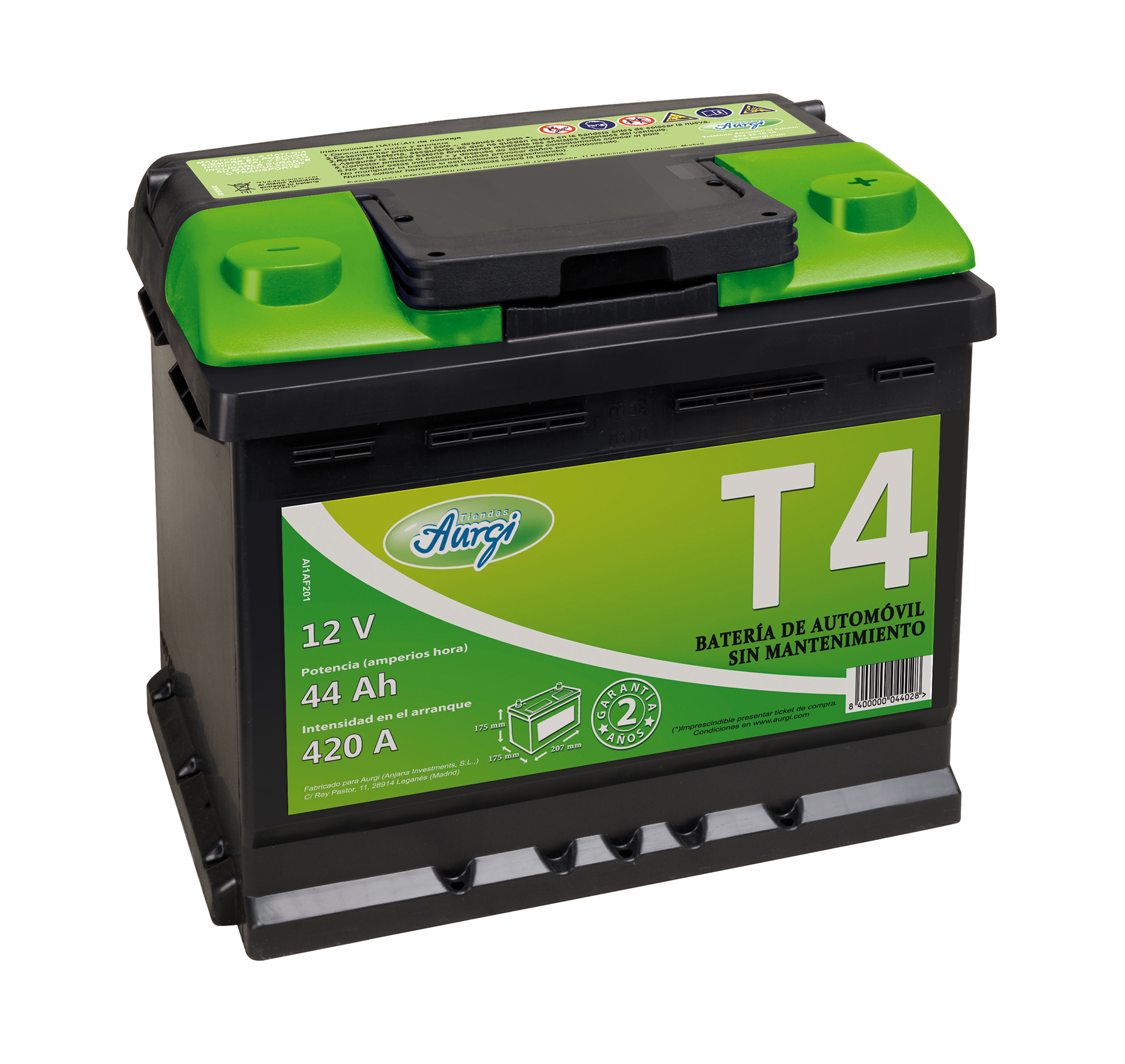 Batería TAB Polar 12V 95Ah (positivo (+) Izquierda)