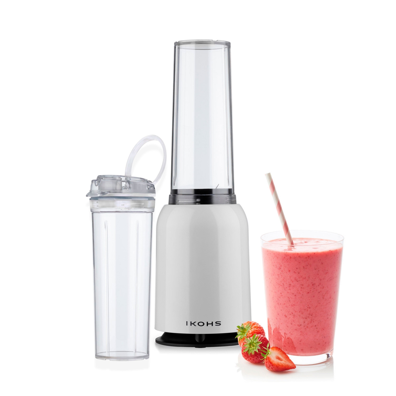 Batidora Con Vaso Portátil Ikohs Moi Slim