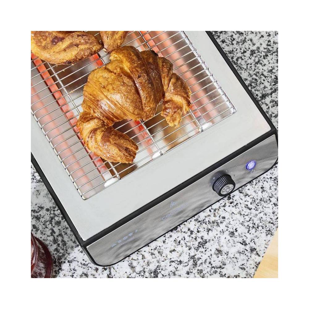 Cecotec Tostador Plano Horizontal Turbo Easy Toast Inox. 900 W de