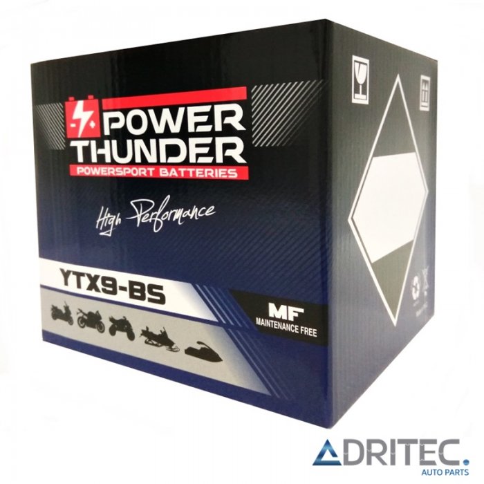 Batería Ytx9 Bs Power Thunder
