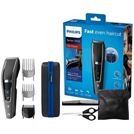 Philips Hc7650/15 Cortapelos Con Cuchillas De Titanio, Peines