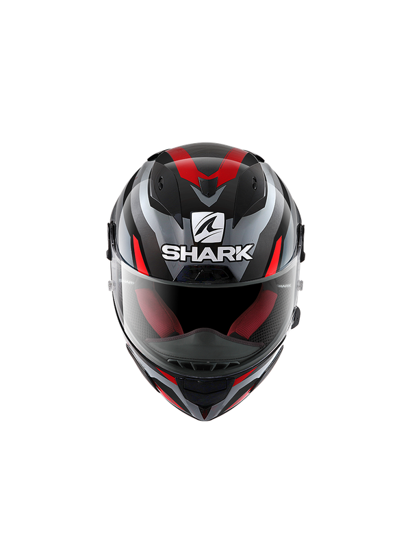 Casco moto Shark RACE-R PRO Carbon ASPY rojo azul