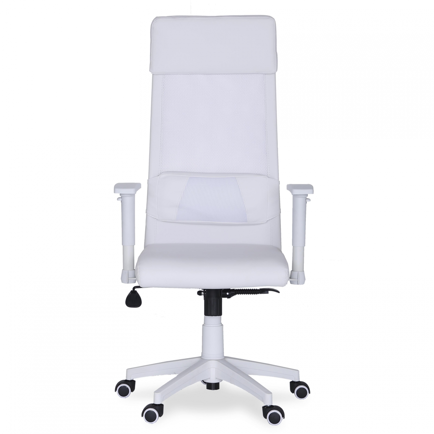 Silla Escritorio Reclinable Metal ADEC Airflow 60x120-128x60 cm-Blanco