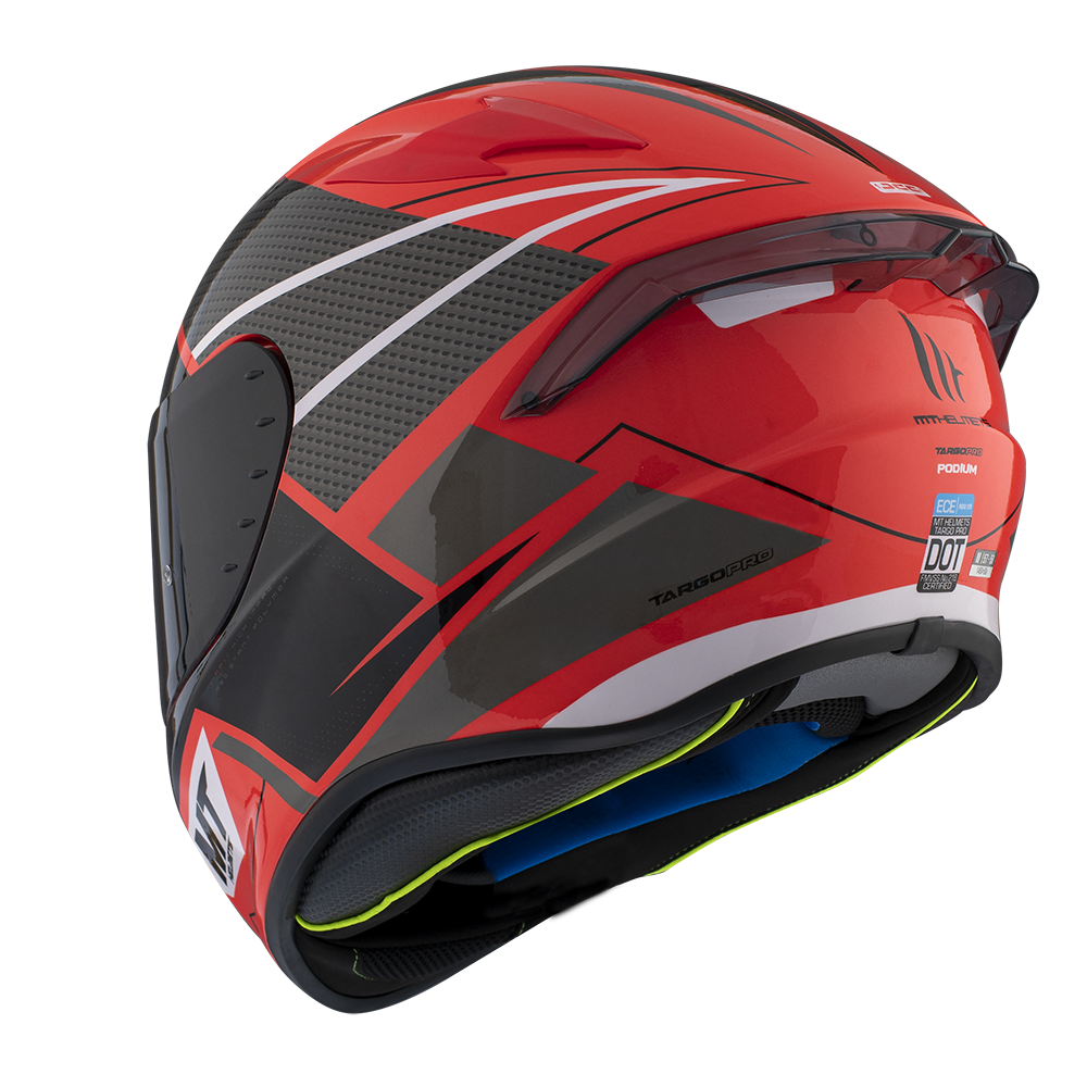 Casco De Moto Ff106 Pro Targo Pro Podium Mt Helmets