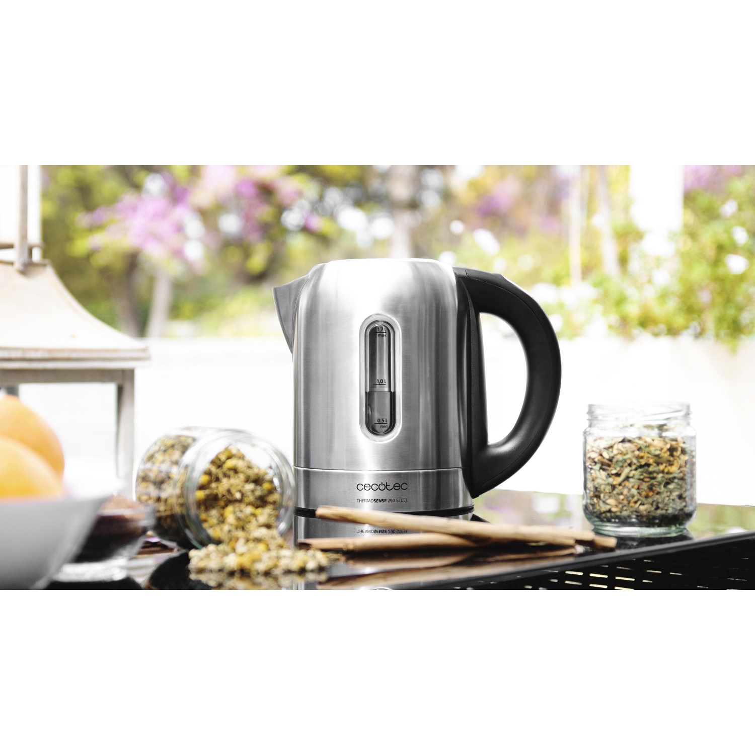 Hervidor de agua ThermoSense 290 Steel Cecotec