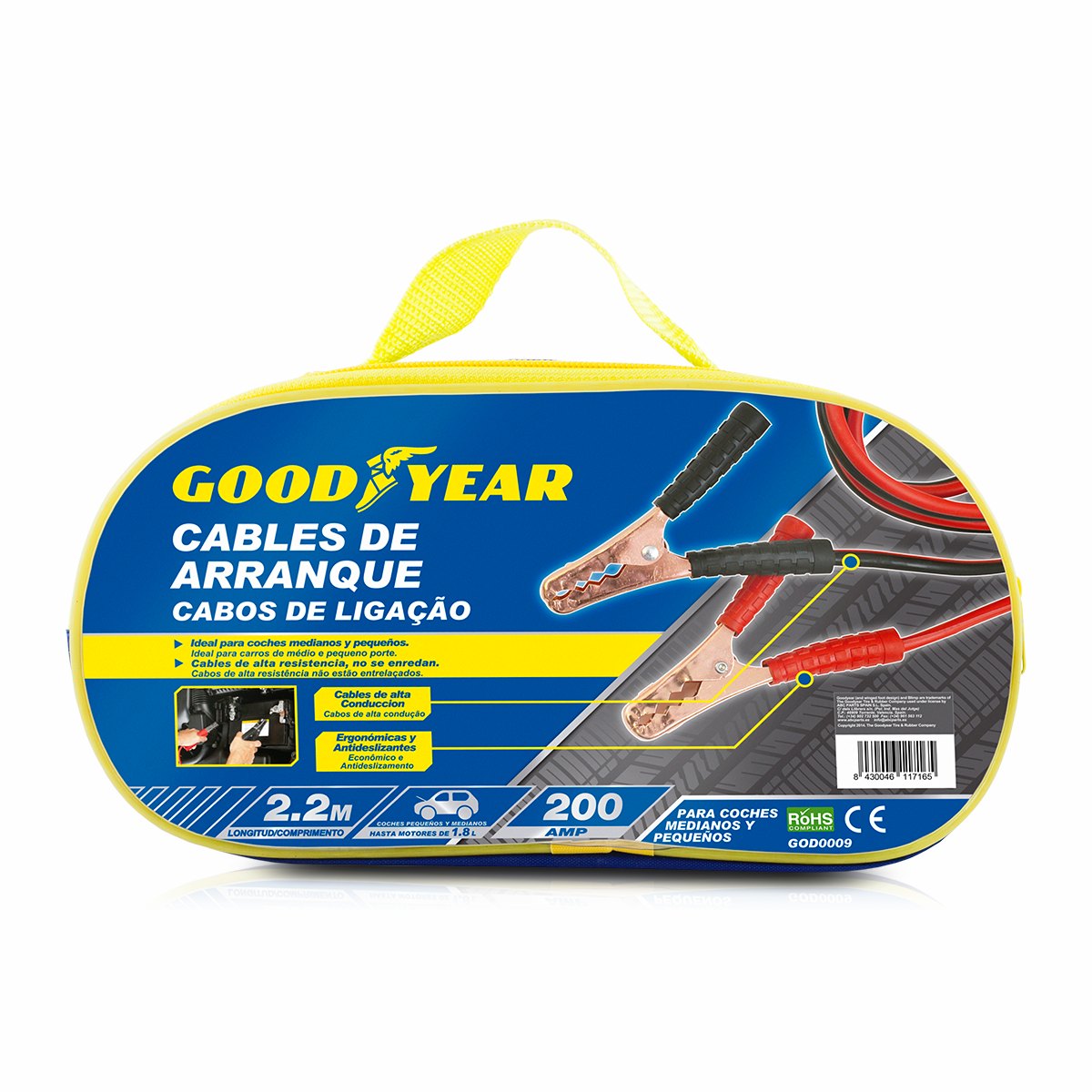 Cable De Arranque Para Coche 2000amp Pinzas Para Batería con Ofertas en  Carrefour