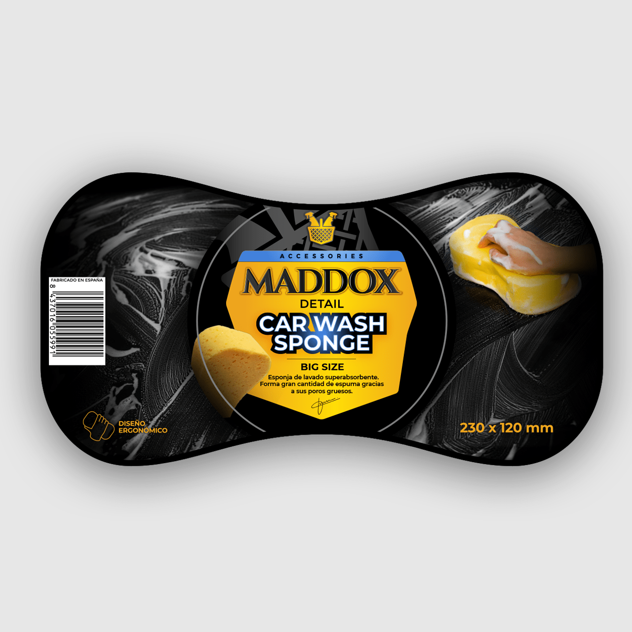 Esponja Lavado Coche - Maddox Car Wash Sponge