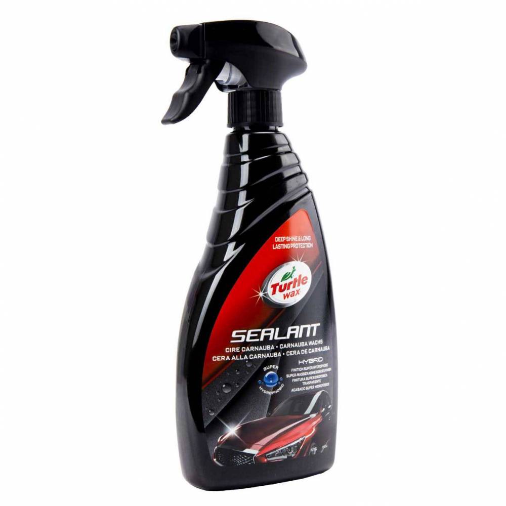 Turtle Wax Limpiador y cera para coches Carnauba (500 ml, Botella)